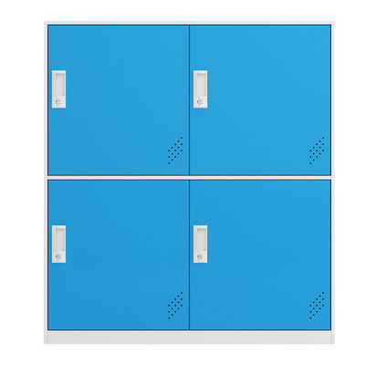Petit casier de Cabinet en métal de bureau de sac personnel bleu de stockage