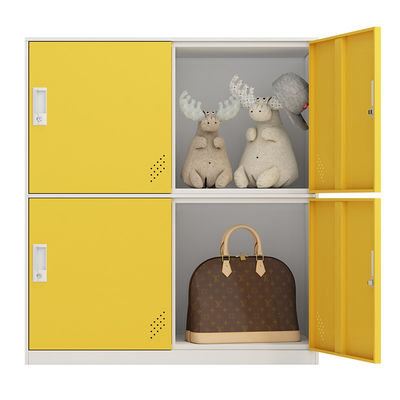 Petit casier de Cabinet en métal de bureau de sac personnel bleu de stockage