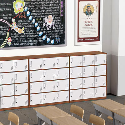 Meuble de rangement de verrouillage résistant jaune pour le bureau ou la maison