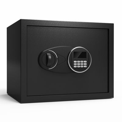 Boîte en acier de serrure de clé de clavier numérique de Digital de sécurité de boîte de mot de passe de fondements sûrs noirs de serrure