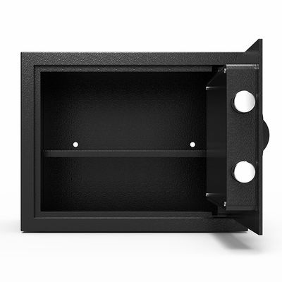 Boîte en acier de serrure de clé de clavier numérique de Digital de sécurité de boîte de mot de passe de fondements sûrs noirs de serrure