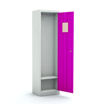 Grande position libre simple en acier de casier de stockage en métal d'école de rangée