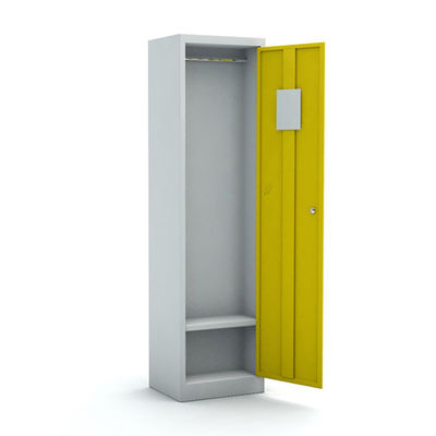 Grande position libre simple en acier de casier de stockage en métal d'école de rangée