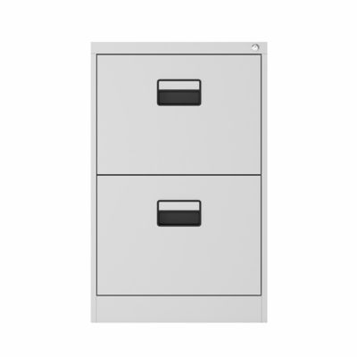 Cabinet de stockage de fichier verrouillable de bureau de 2 tiroirs avec la poignée simple