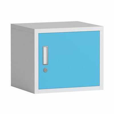 Petit casier de meuble de rangement en métal d'acier de trellis de maison et d'école avec la clé