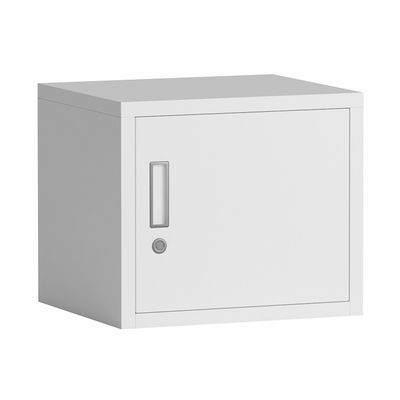 Petit casier de meuble de rangement en métal d'acier de trellis de maison et d'école avec la clé
